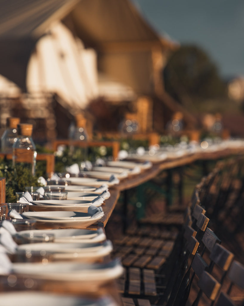 Wilderness Dinner at Under Canvas Grand Canyon | June 22, 2019