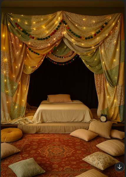 NIGHT IN w Cloth & Flame