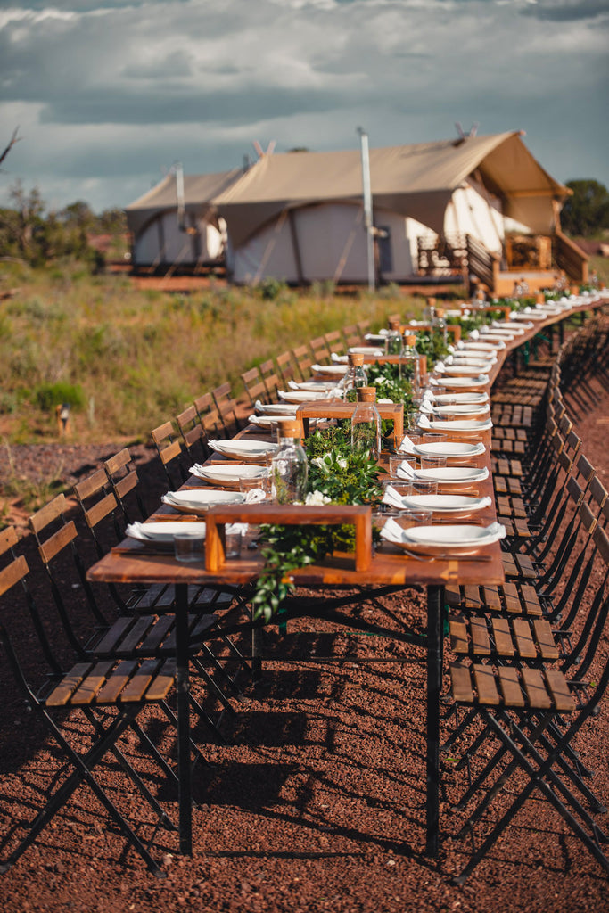Wilderness Dinner at Under Canvas Grand Canyon | June 22, 2019